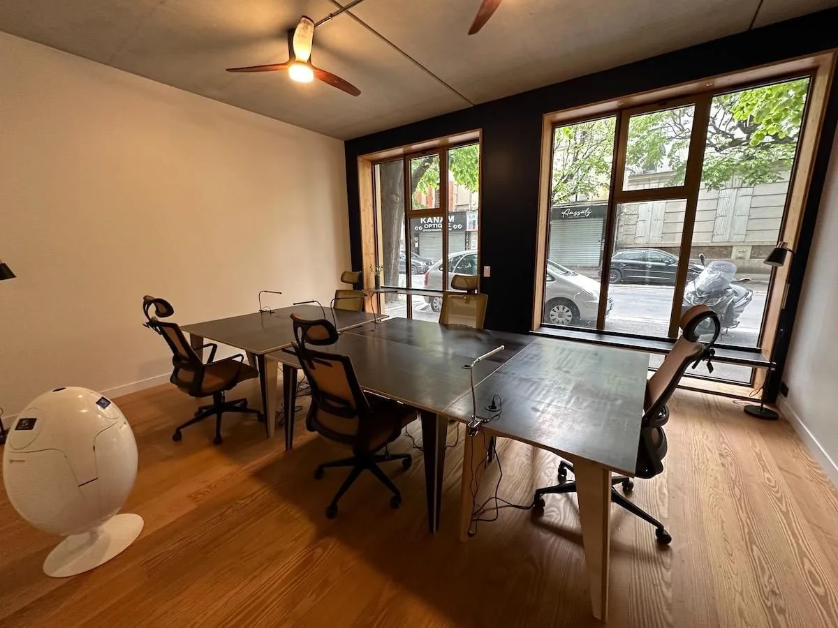 La Kolok by Studio Kremlin, Private office, 4 desks, Ivry-sur-Seine