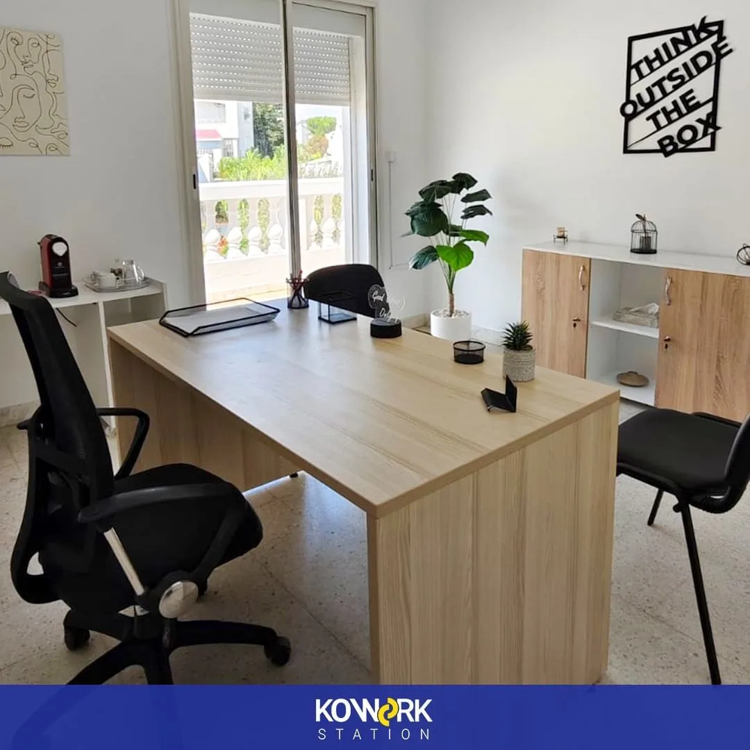 Kowork Station, Private office, 1 desk, Tunis