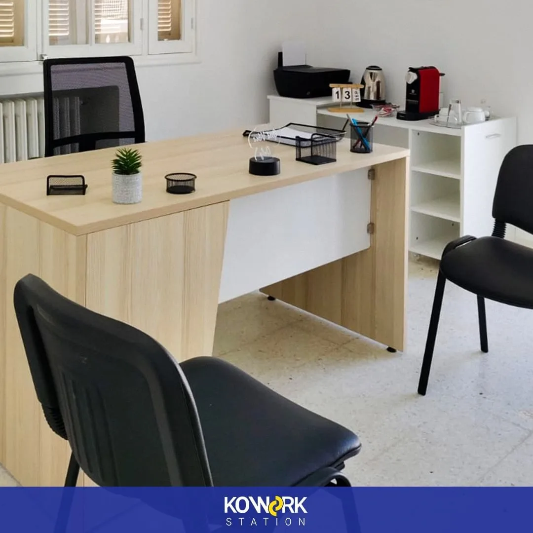 Kowork Station, Private office, 1 desk, Tunis