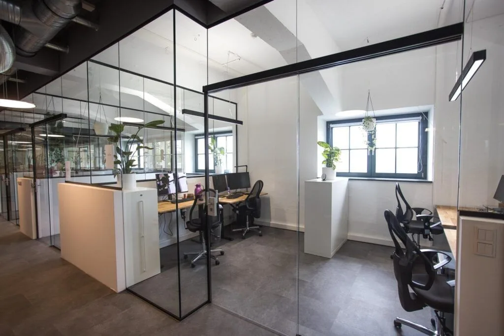 Kraftwerk Rosenheim, Private office, 4 desks, Rosenheim
