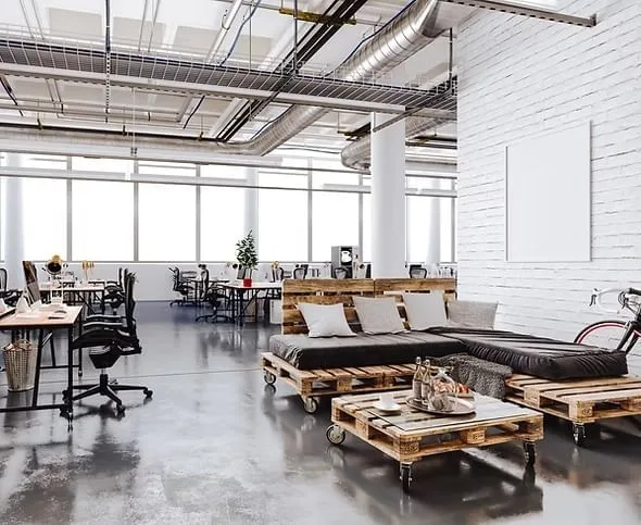 KS Fitness & Coworking, Open-plan office, Schweinfurt