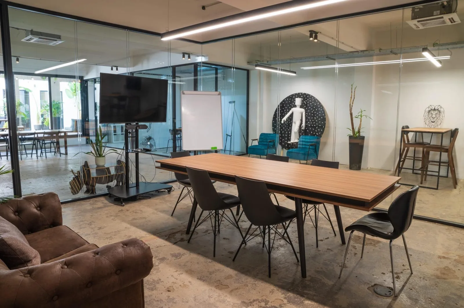 Kübe Coworking, Sala de reuniones para 8 personas, Lisboa