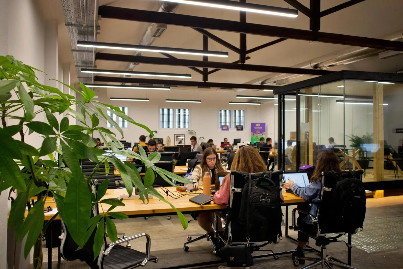 Kübe Coworking, Espacio diáfano, Lisboa
