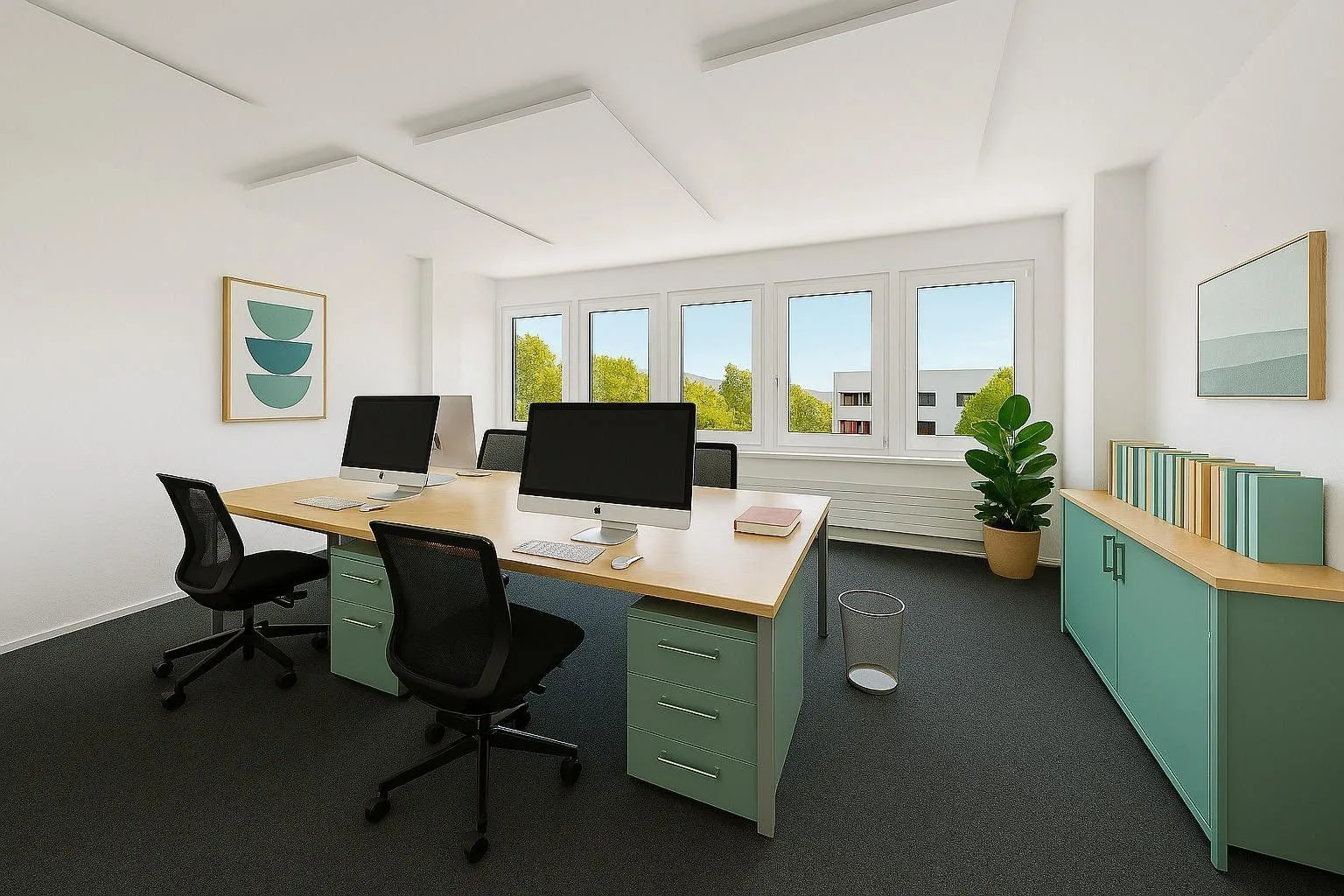 Kuia Office Spreitenbach, Bureau privatif 4 postes, Spreitenbach