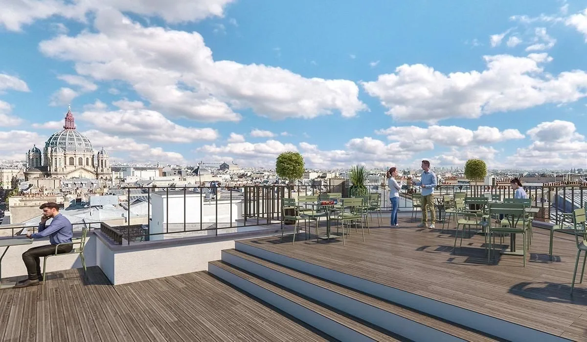 Kwerk Messine, Terrasse et espace extérieur, Paris 8e