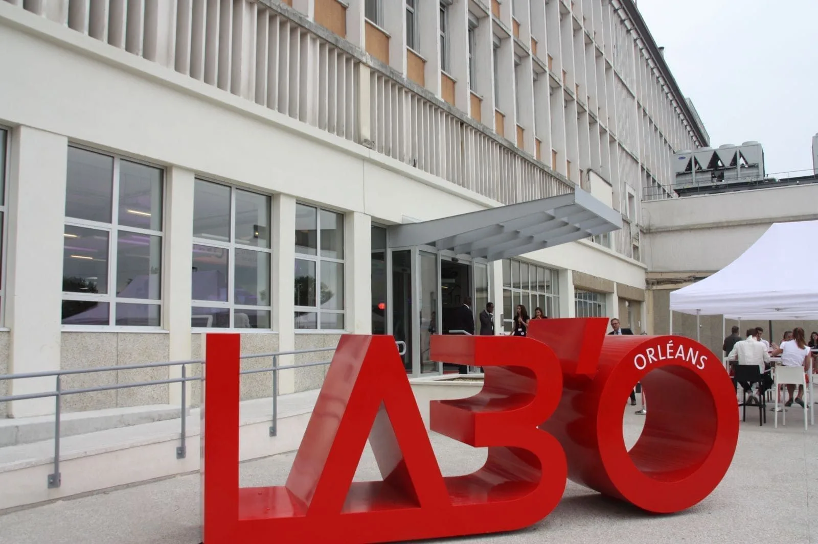 Le LAB'O, Gebäudefassade, Orléans