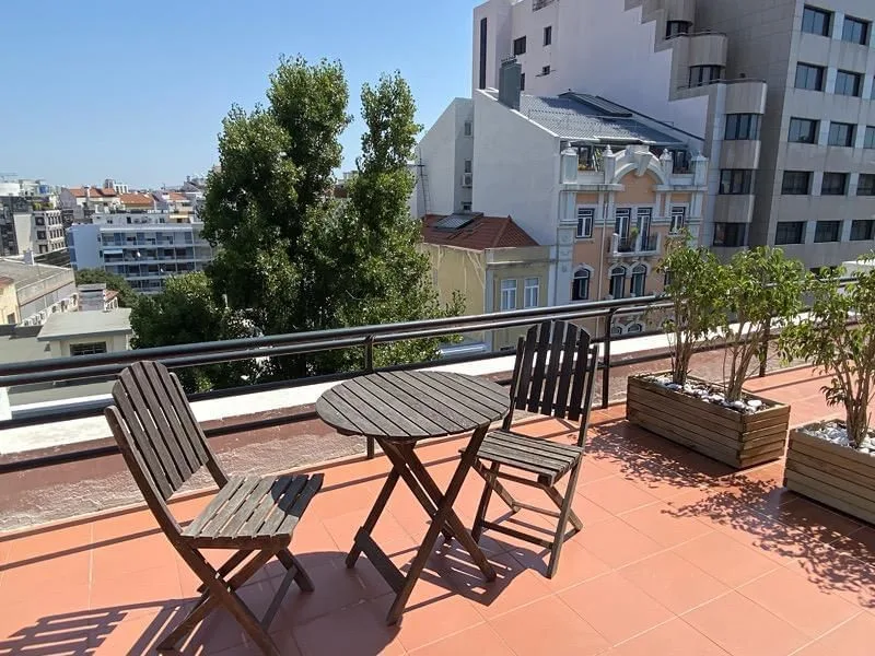 Latino Coelho 87, Terrace and outdoor space, Lisbon