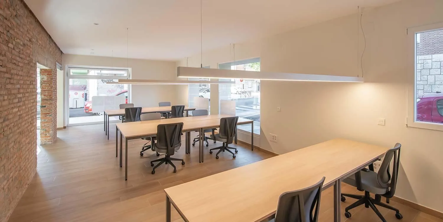 Leburó Coworking, Open-plan office, Valladolid