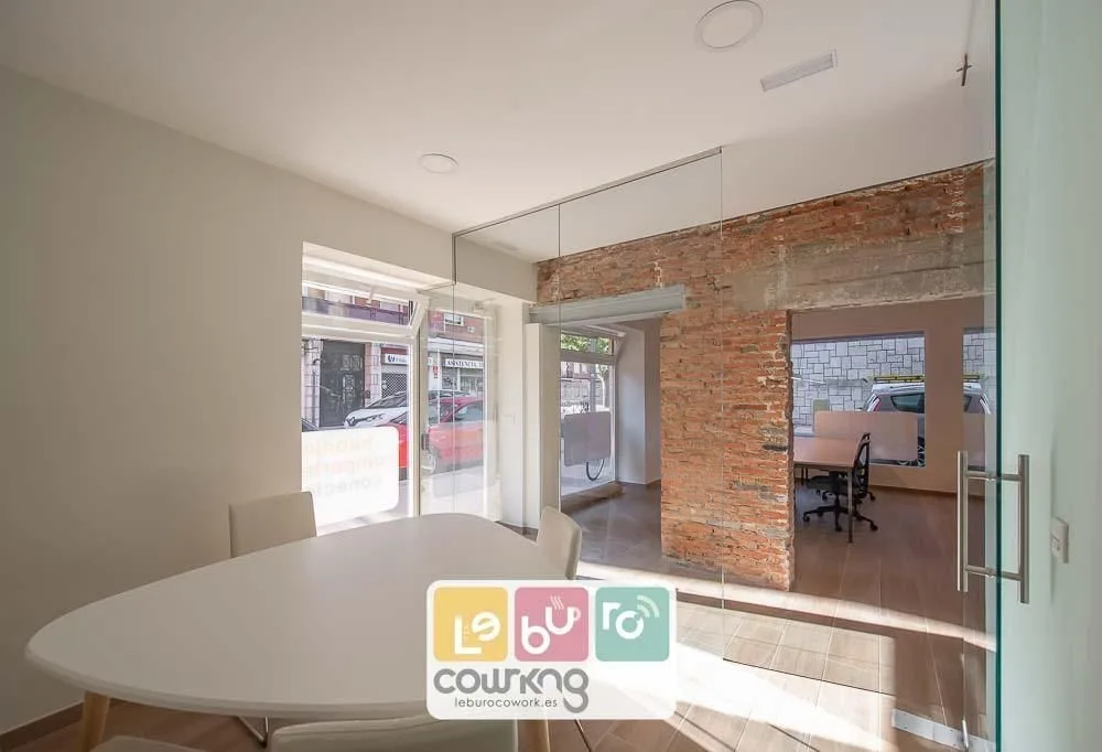 Leburó Coworking, Meeting room for 4 people, Valladolid