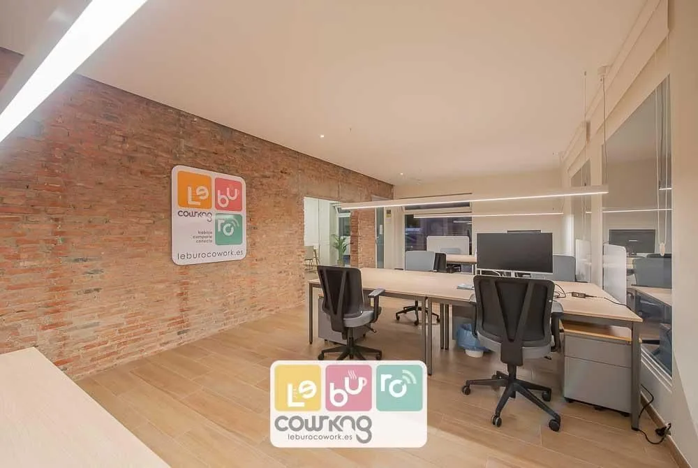 Leburó Coworking, Private office, 4 desks, Valladolid