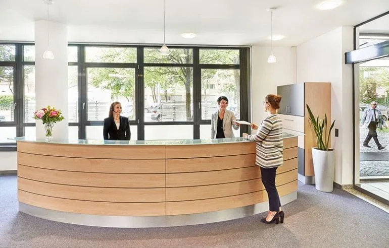 Leopoldstrasse Business Center, Reception, Munich