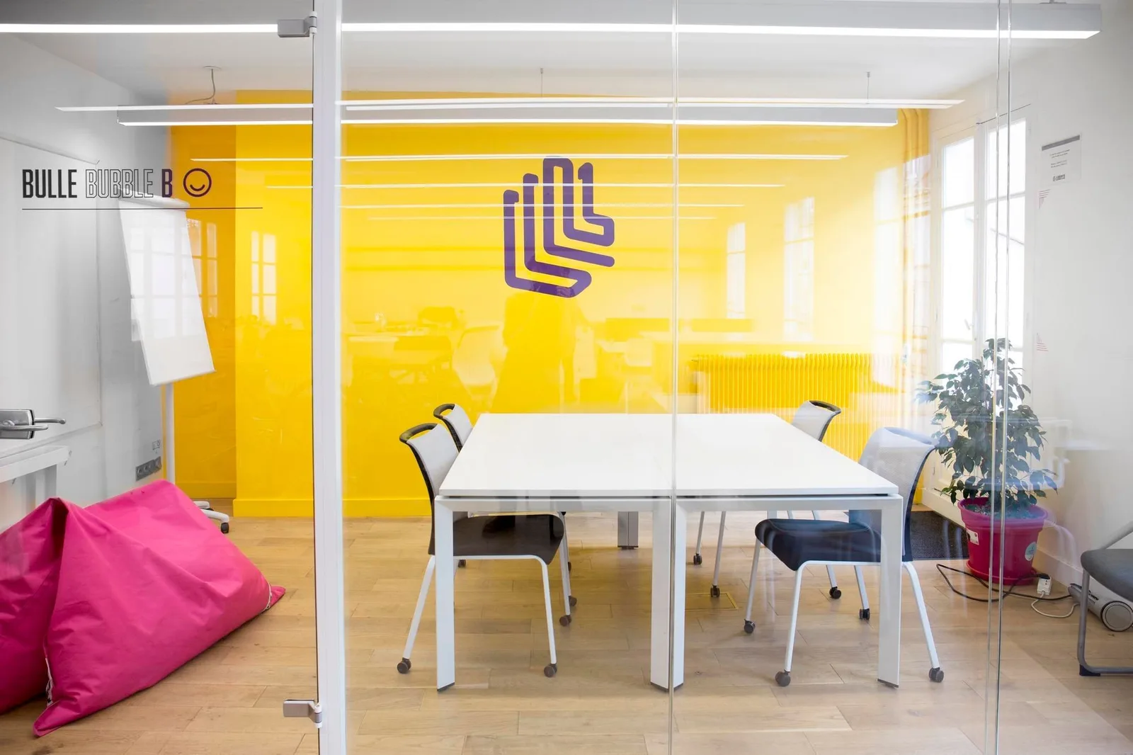 Liberté Living Lab - Rue du Caire, Salle de réunion 4 personnes, Paris 2e