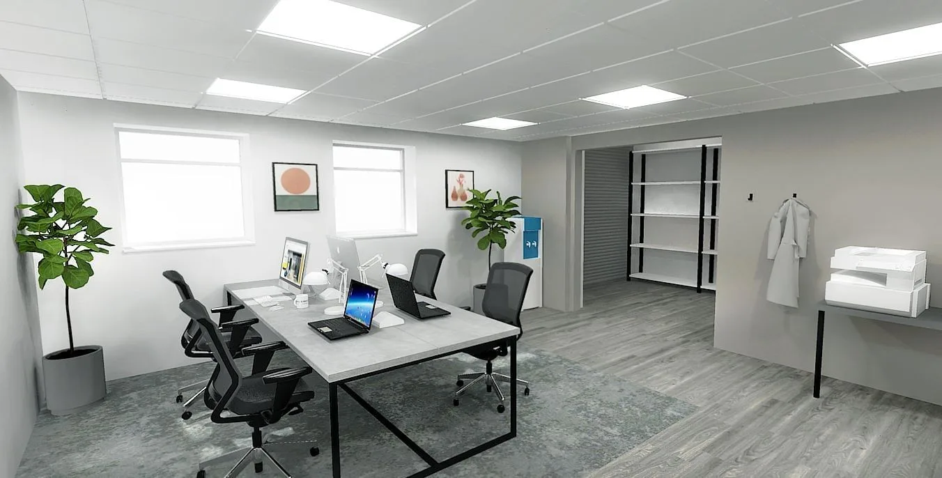 Liberty Workspace, Bureau privatif 4 postes, Wembley