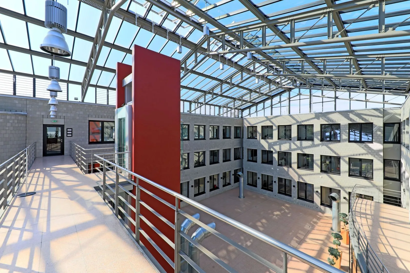 Lichthof Büros, Gemeinschaftsbereich, Neu Wulmstorf