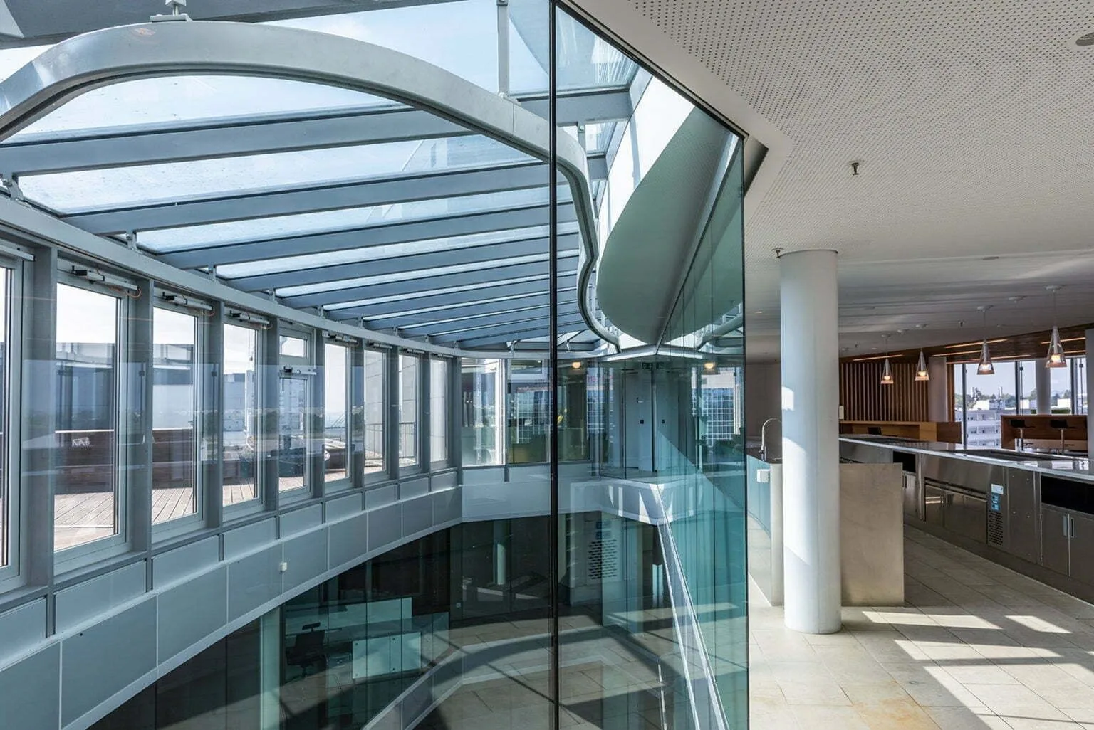 LINK Geneva, Espace commun, Vernier