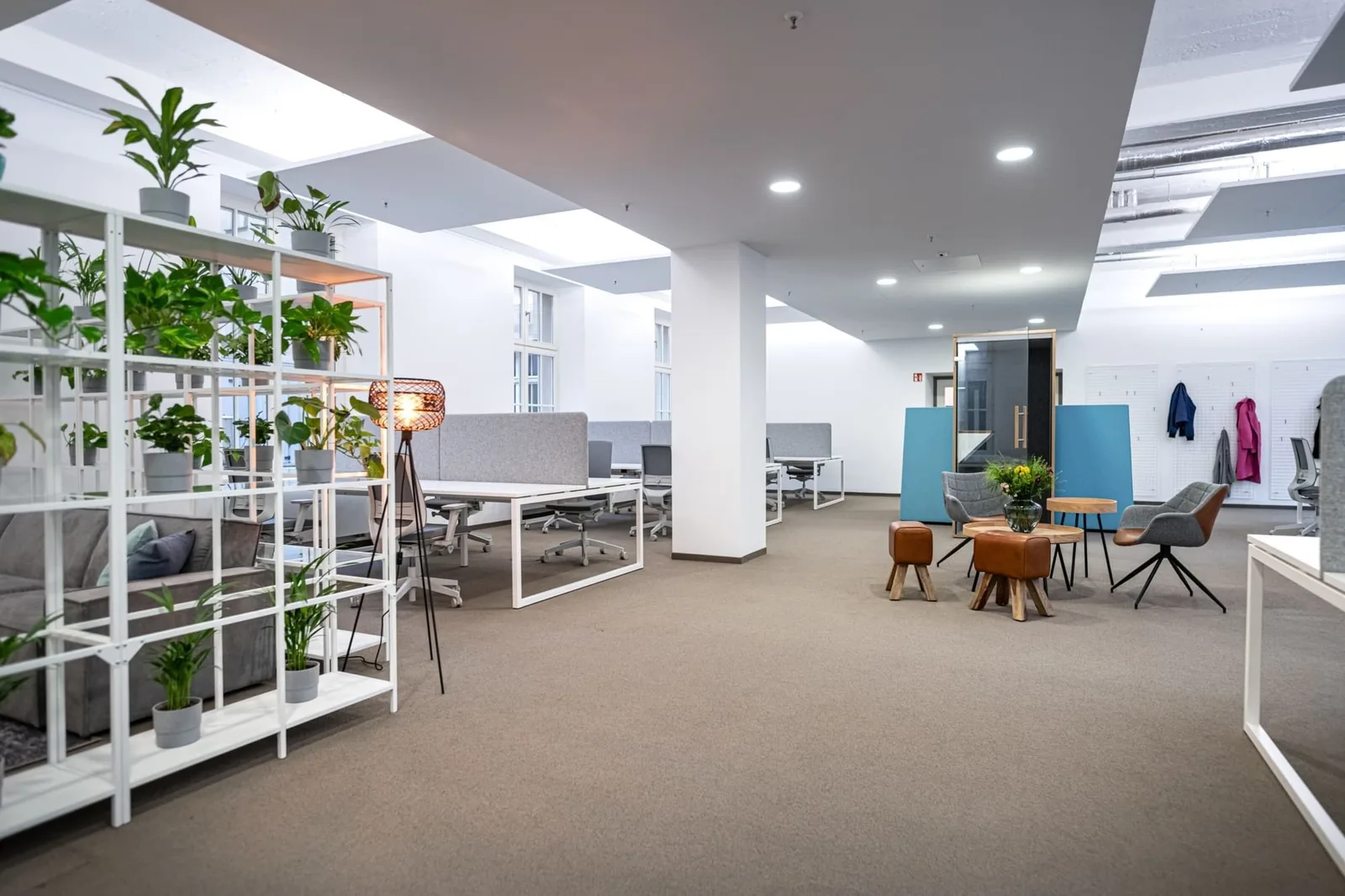 Lipsia Digital Coworking, Open-plan office, Leipzig