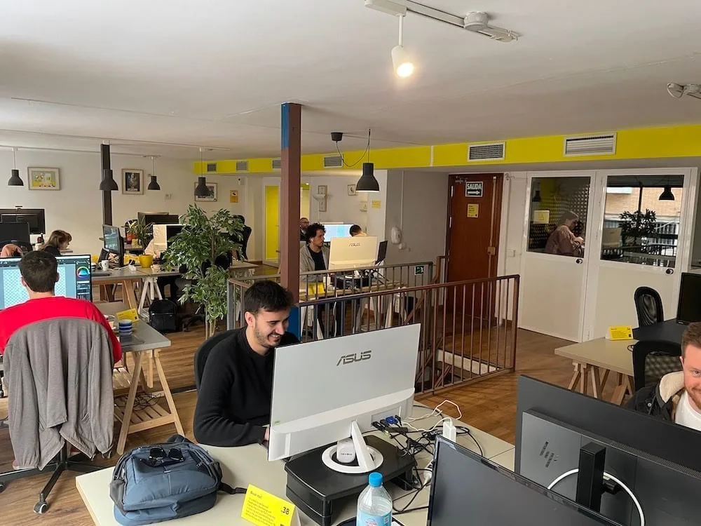 The Living Room Coworking, Open-plan office, Málaga