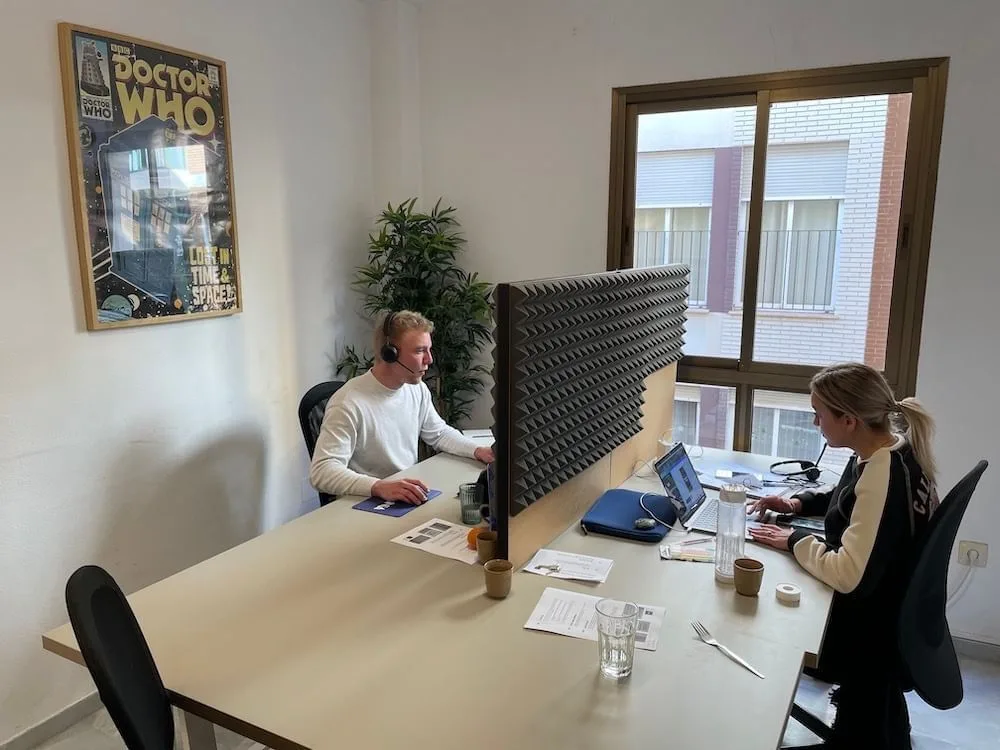 The Living Room Coworking, Private office, 4 desks, Málaga