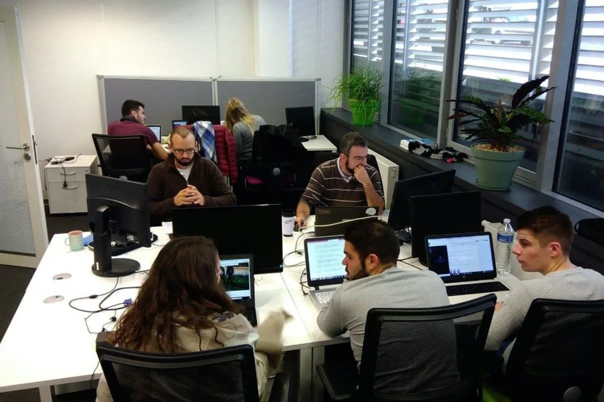 LOCO numérique, Open-plan office, La Roche-sur-Yon