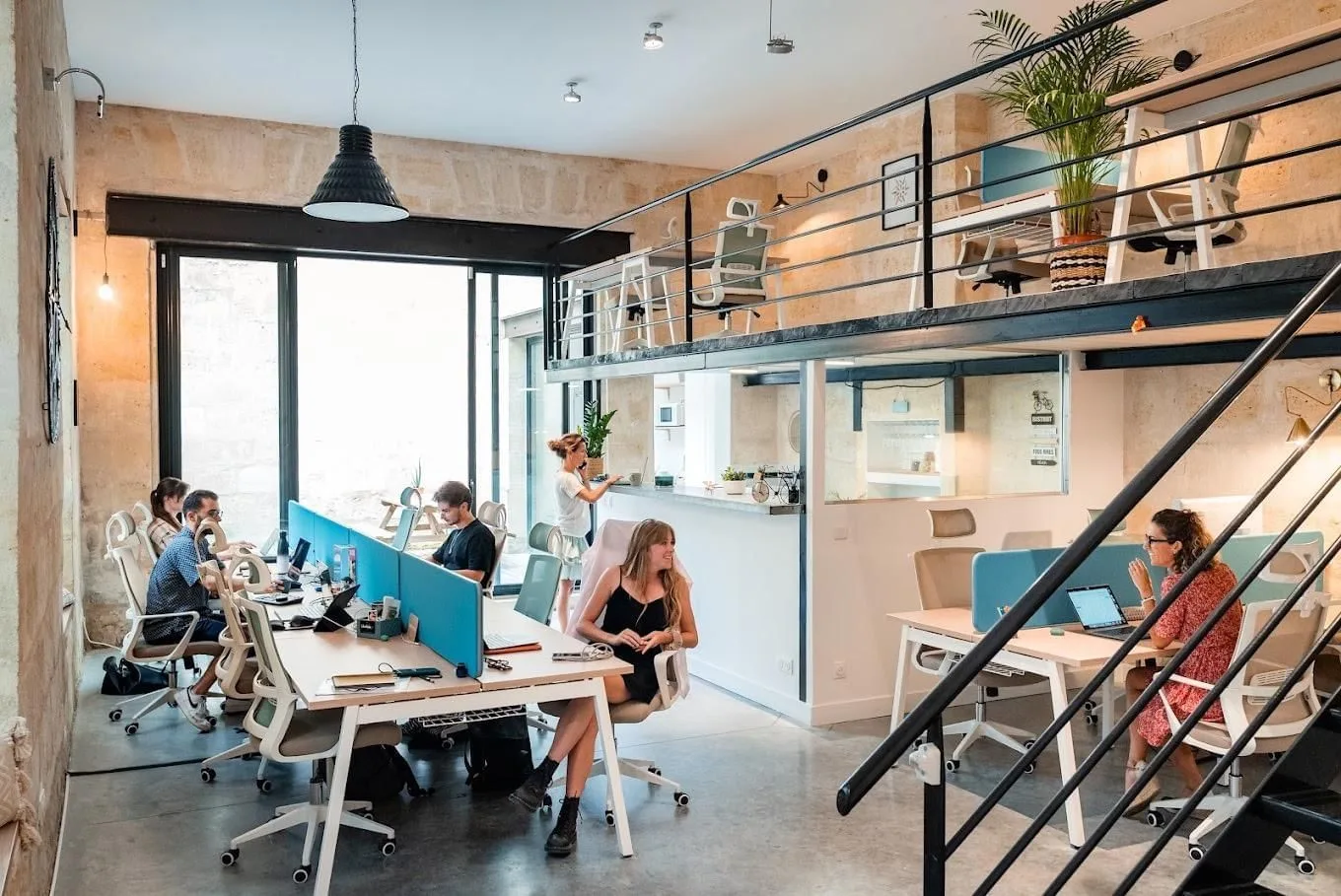 Le Loft Coworking Bordeaux, Open-plan office, Bordeaux