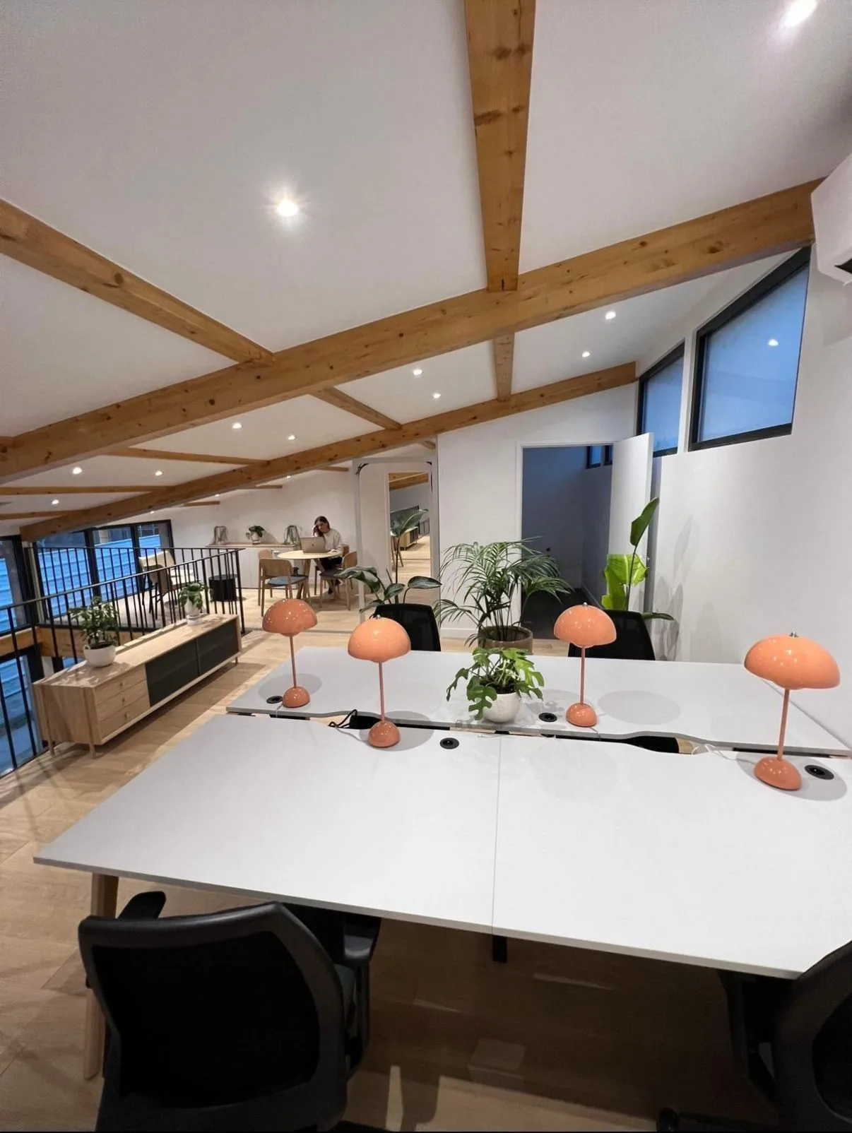 Loft éco-éthique Montreuil, Open-plan office, Montreuil