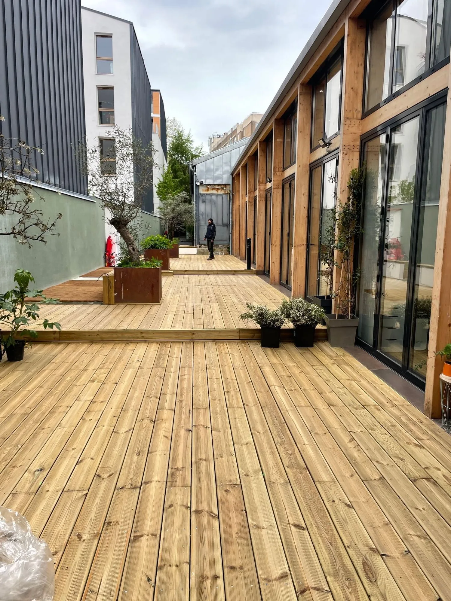 Loft éco-éthique Montreuil, Terrace and outdoor space, Montreuil