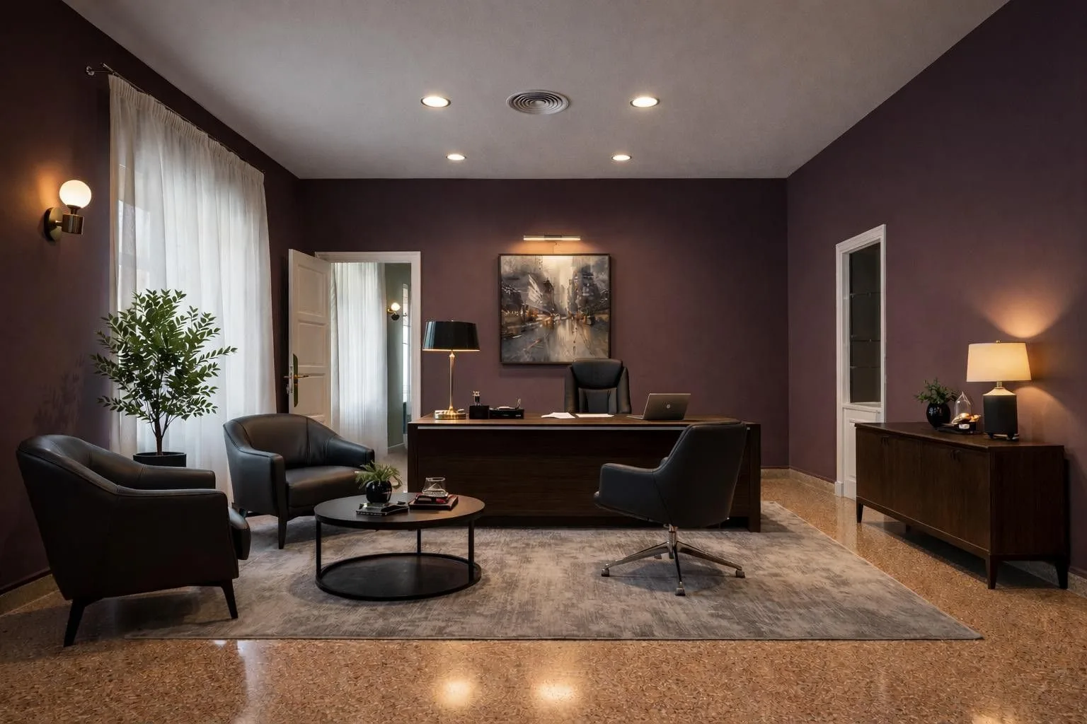 Longfellow Executive Club, Private office, 1 desk, Málaga