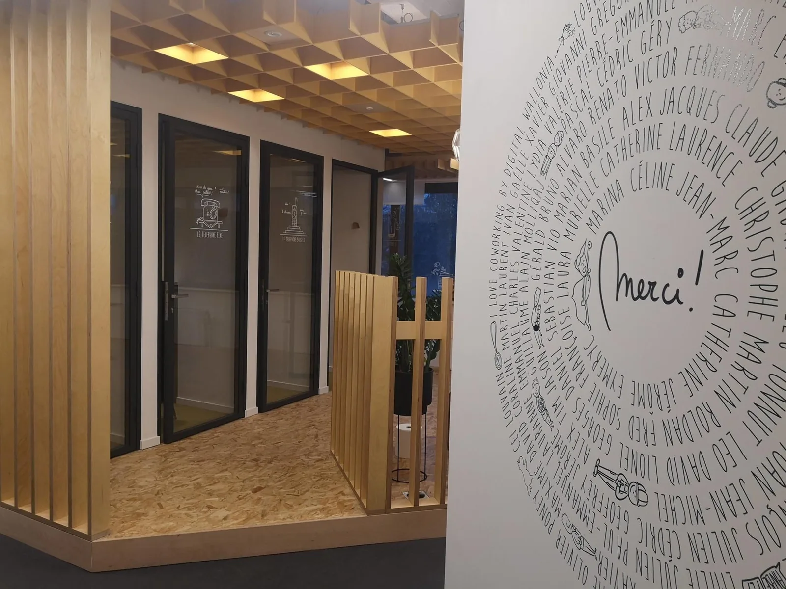 Louvain Coworking Space, Cabine acoustique, Ottignies-Louvain-la-Neuve