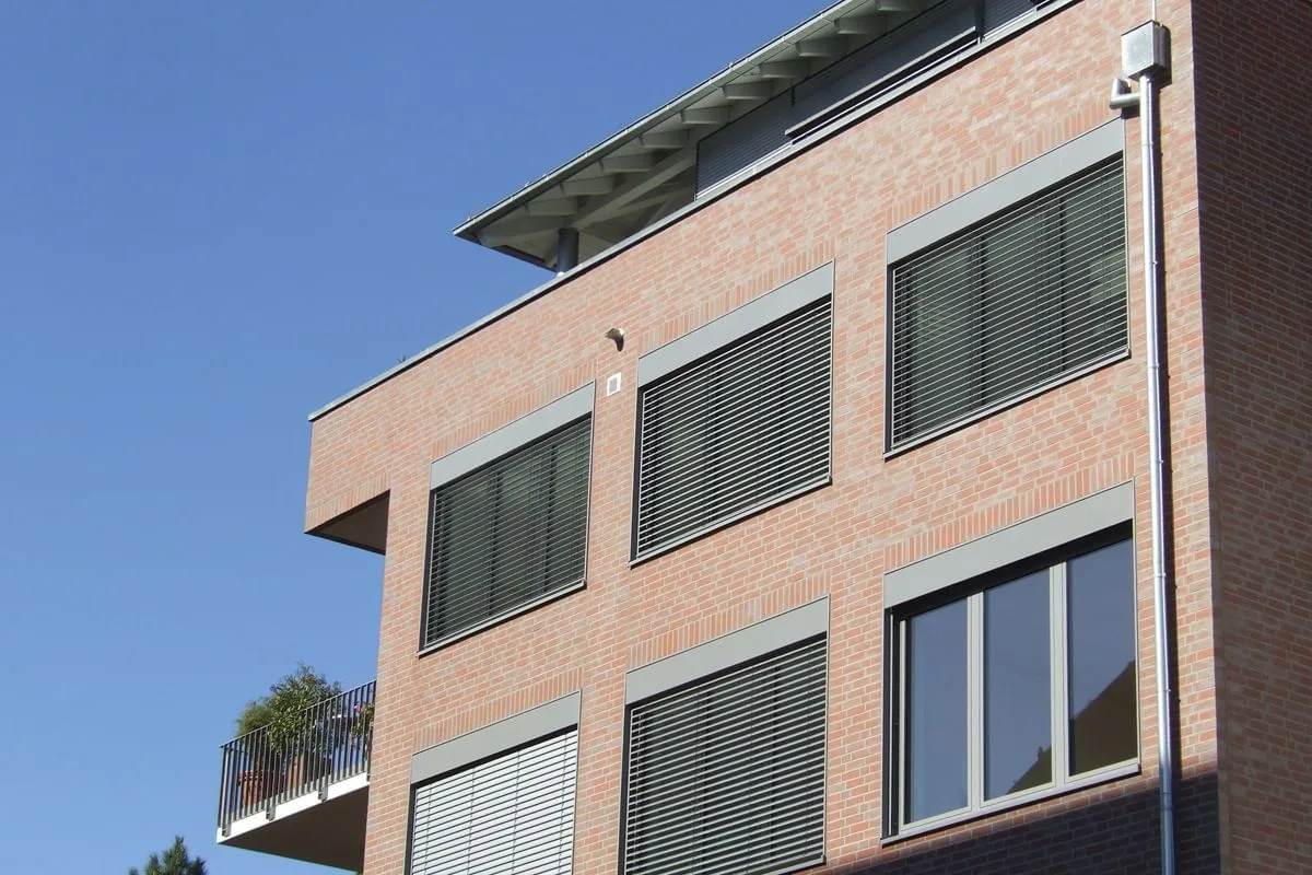 Löwenhof, Building facade, Frankfurt am Main