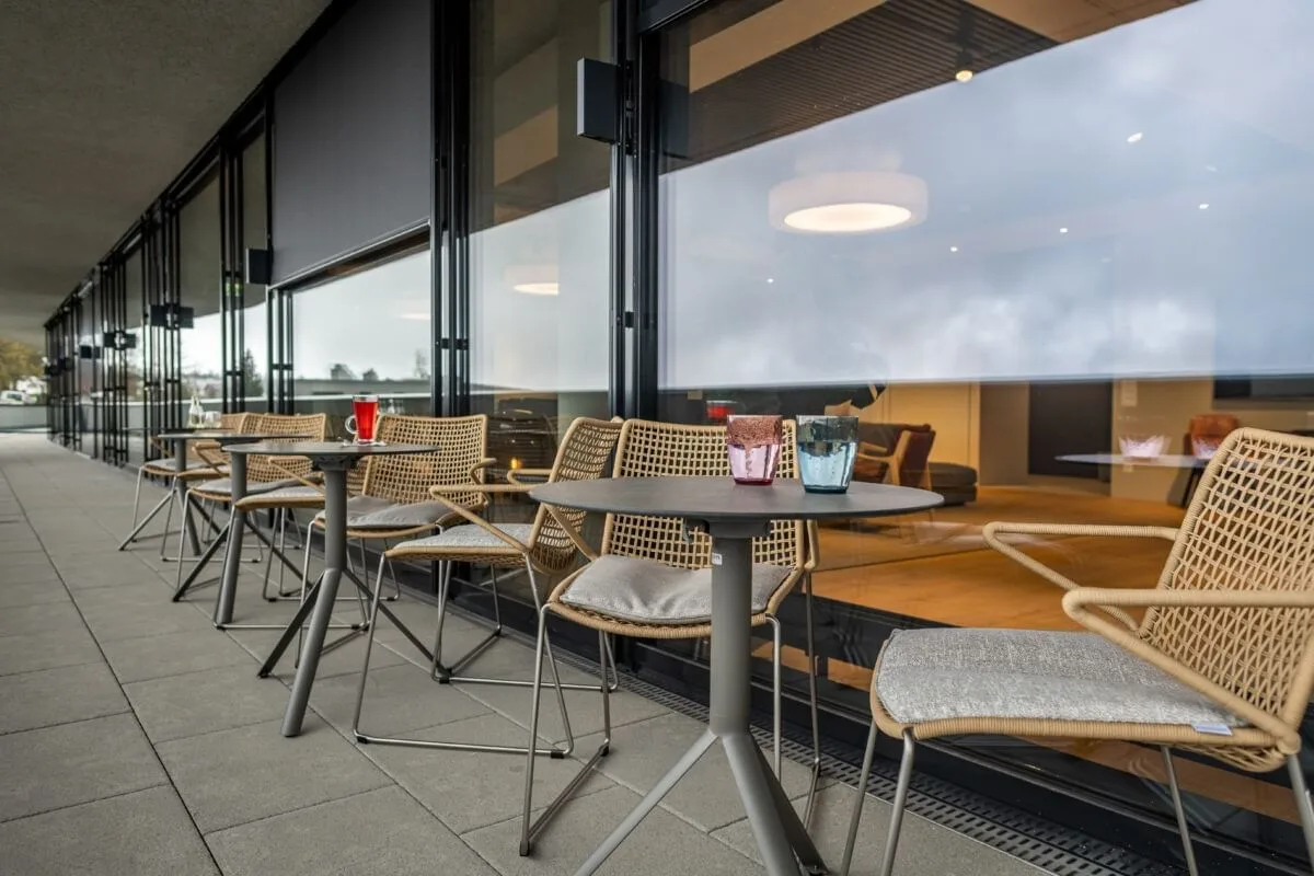 Luxury Conference Stenna, Terrazza e spazio esterno, Flims