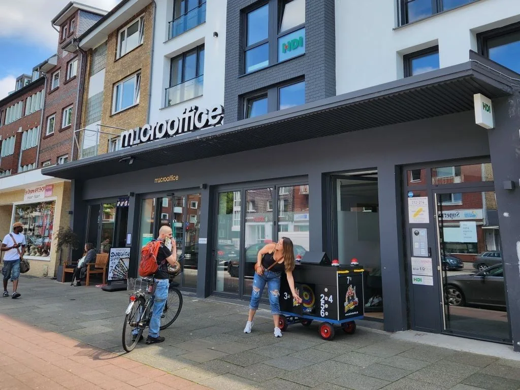 M1crooffice, Building facade, Hamburg