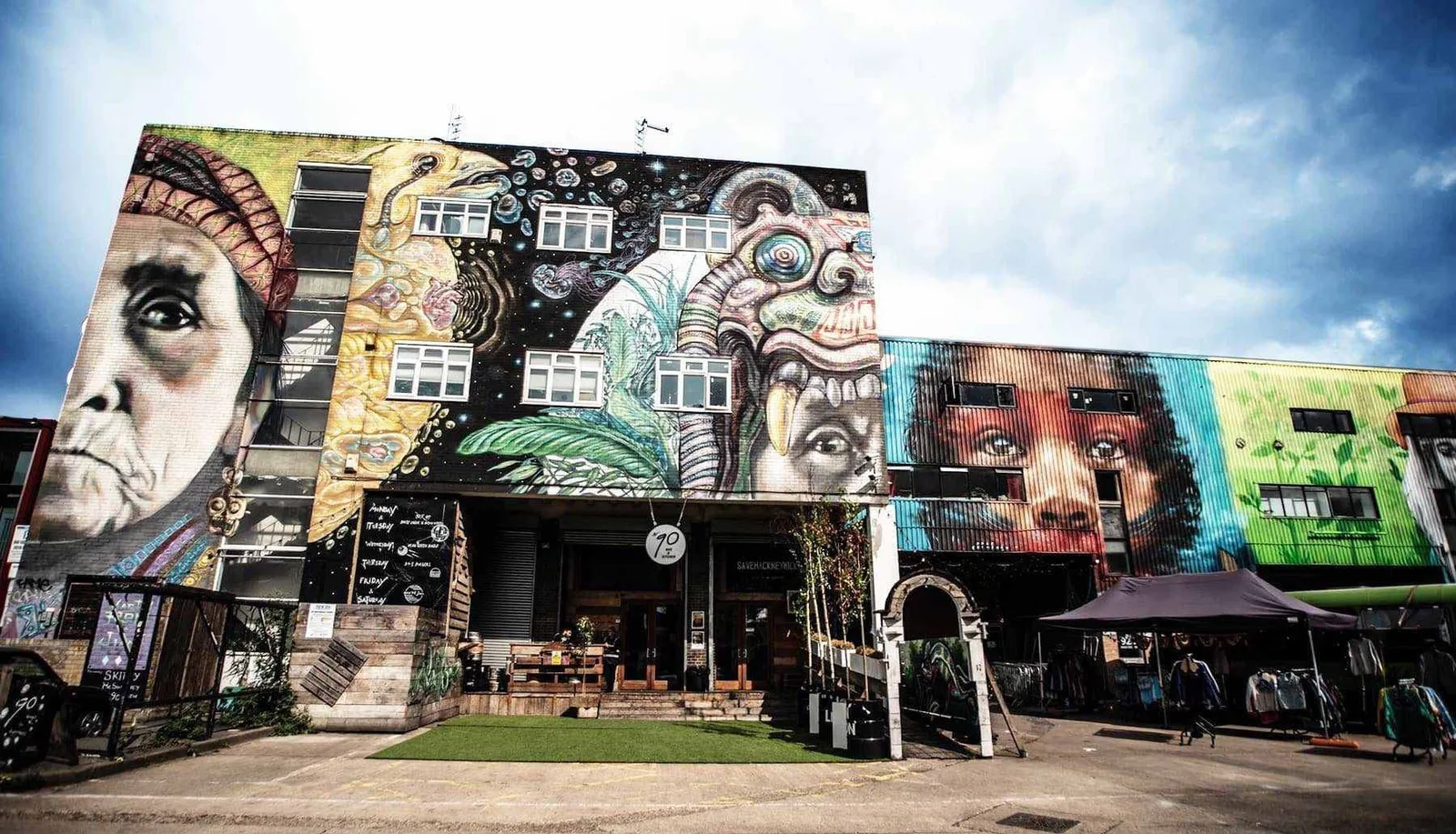 Mainyard Studios - Hackney Wick, Façade, Londres