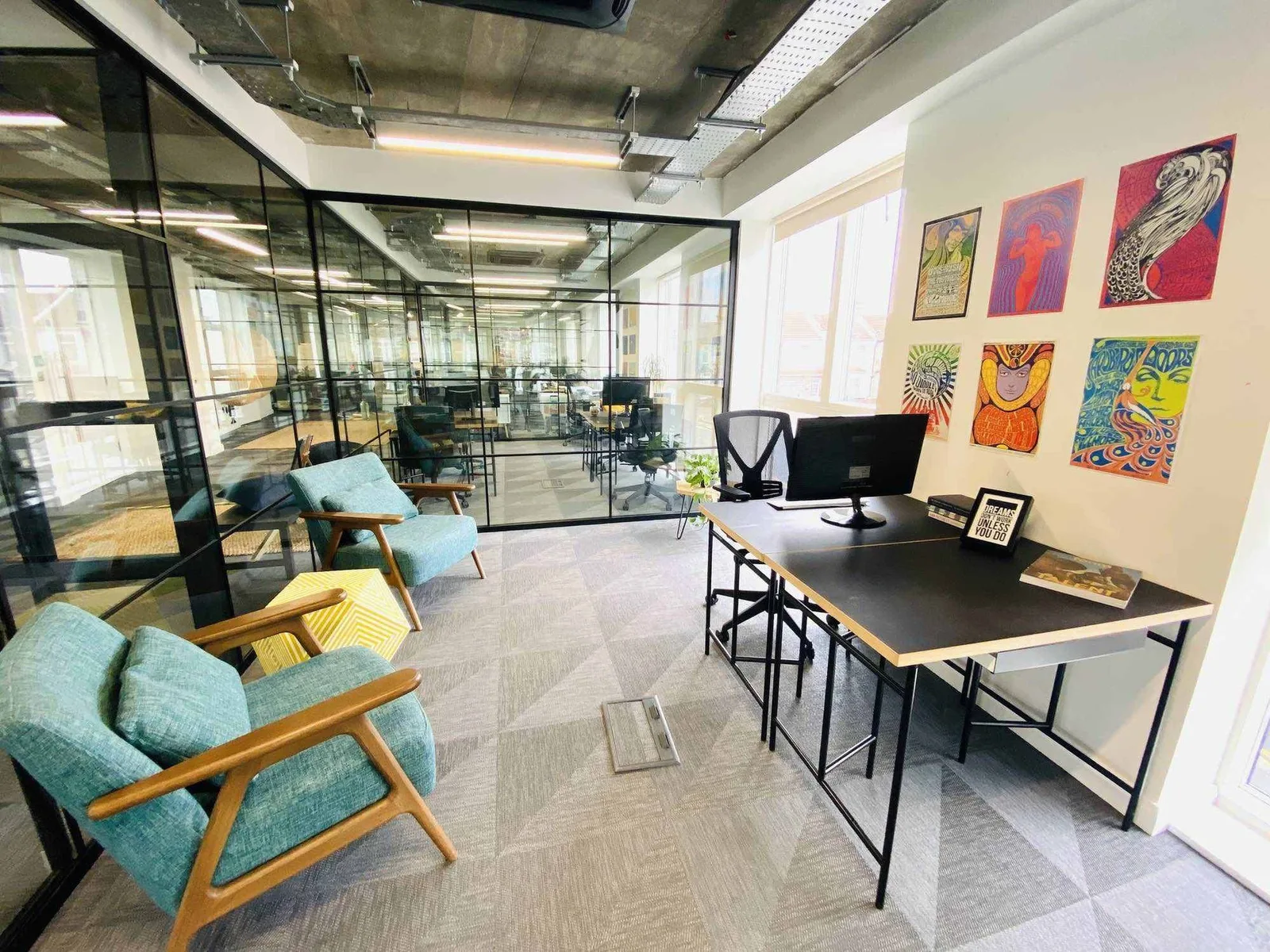 Mainyard Studios - Leyton, Private office, 2 desks, London