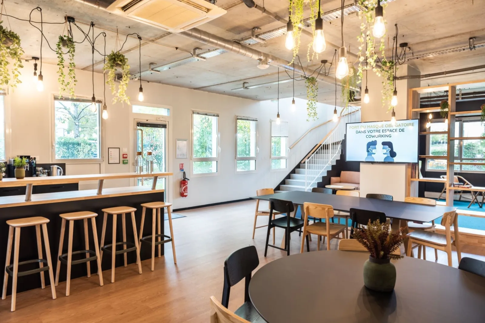 La Maison du Coworking Atalante Champeaux, Cafétéria, Rennes