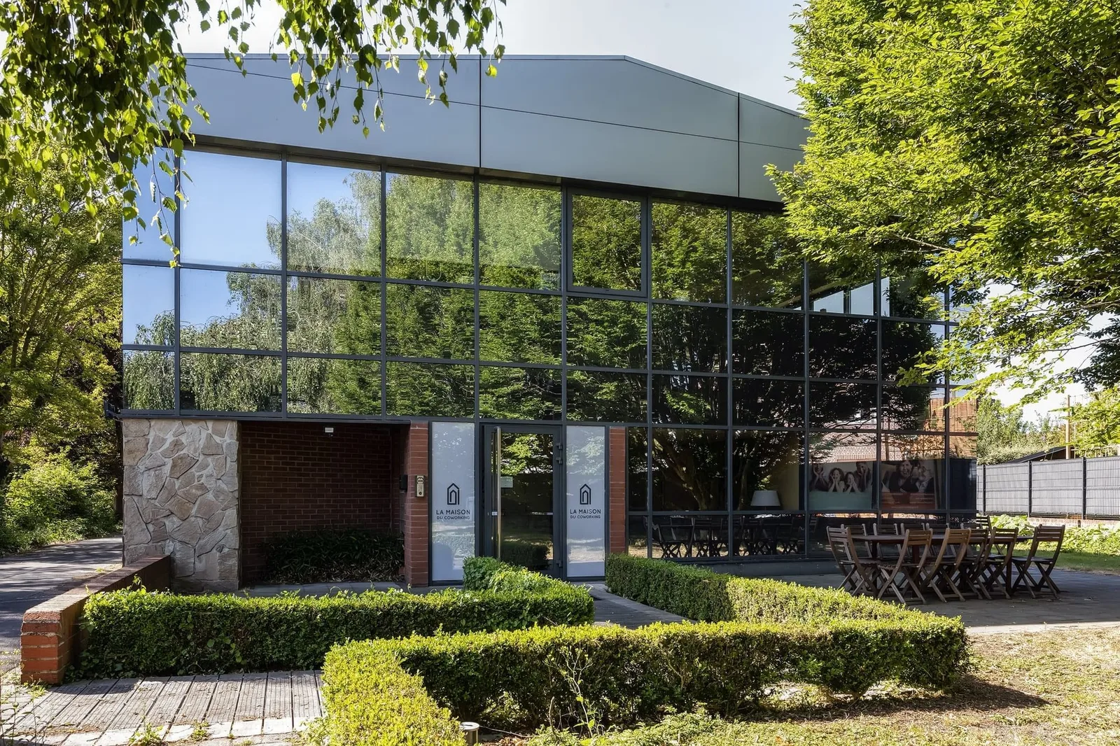 La Maison Du Coworking Bois Grenier, Building facade, Bois-Grenier