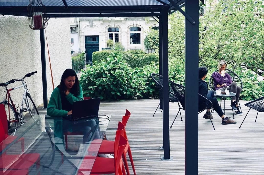 La Maison Rouge, Terrace and outdoor space, Biarritz