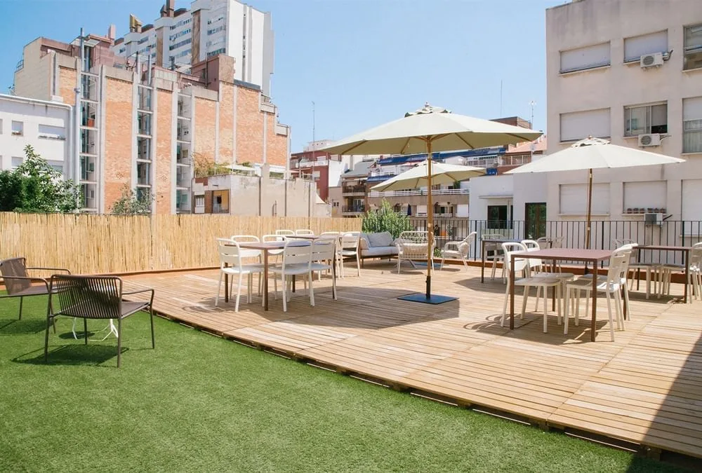 Manglar, Terraza y espacio exterior, Barcelona