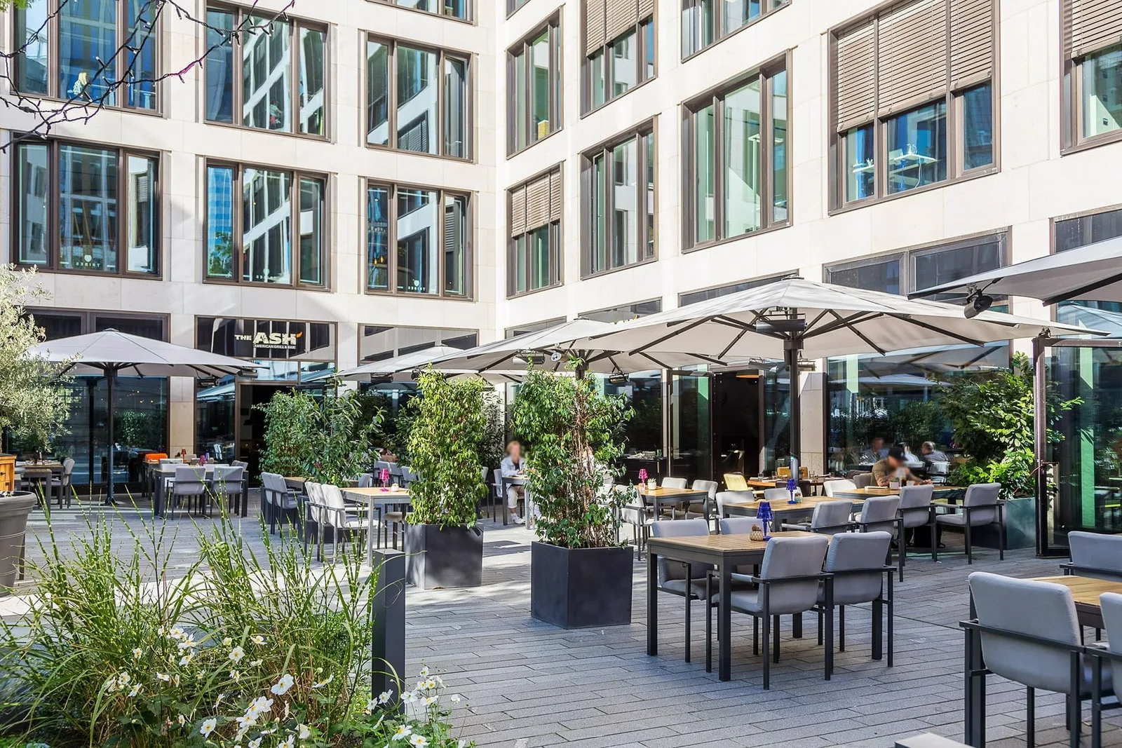 Marienforum, Terrasse und Außenbereich, Frankfurt am Main
