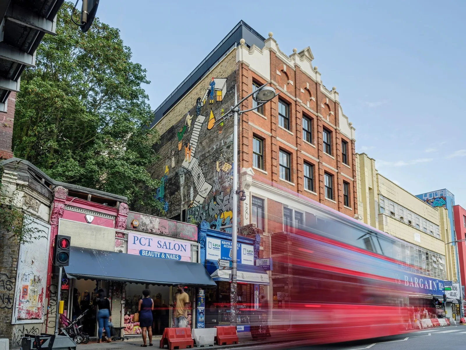 Market Workspace, Building facade, London