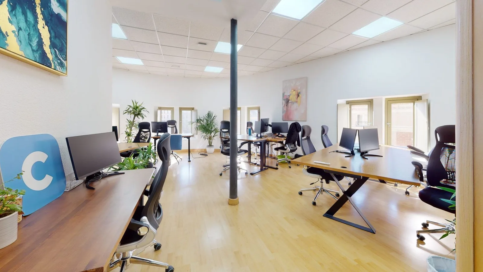 Marlife Business Hub - Malagueta, Open-plan office, Málaga