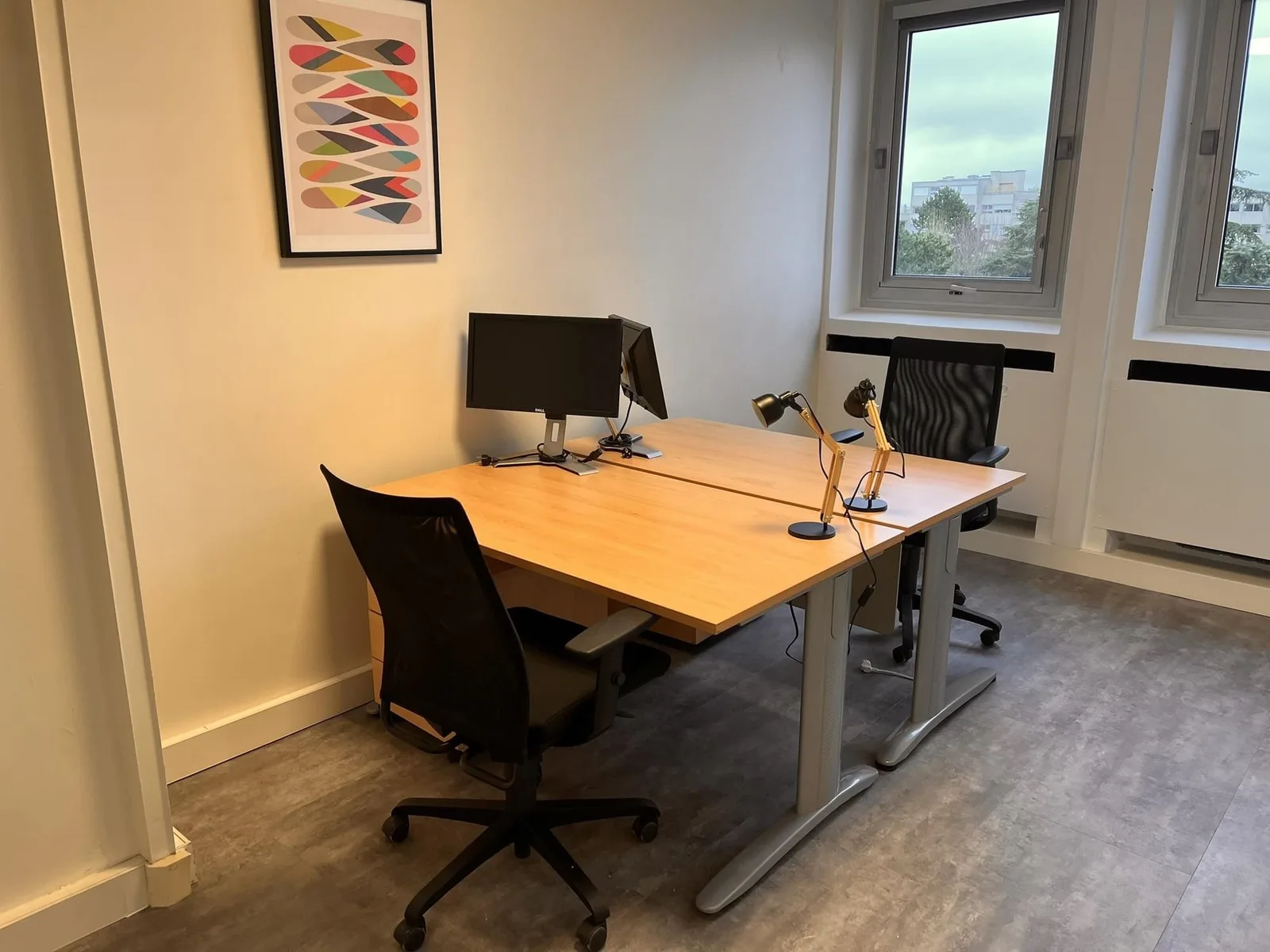 Marly Bureaux, Privatbüro mit 2 Arbeitsplätzen, Marly-le-Roi