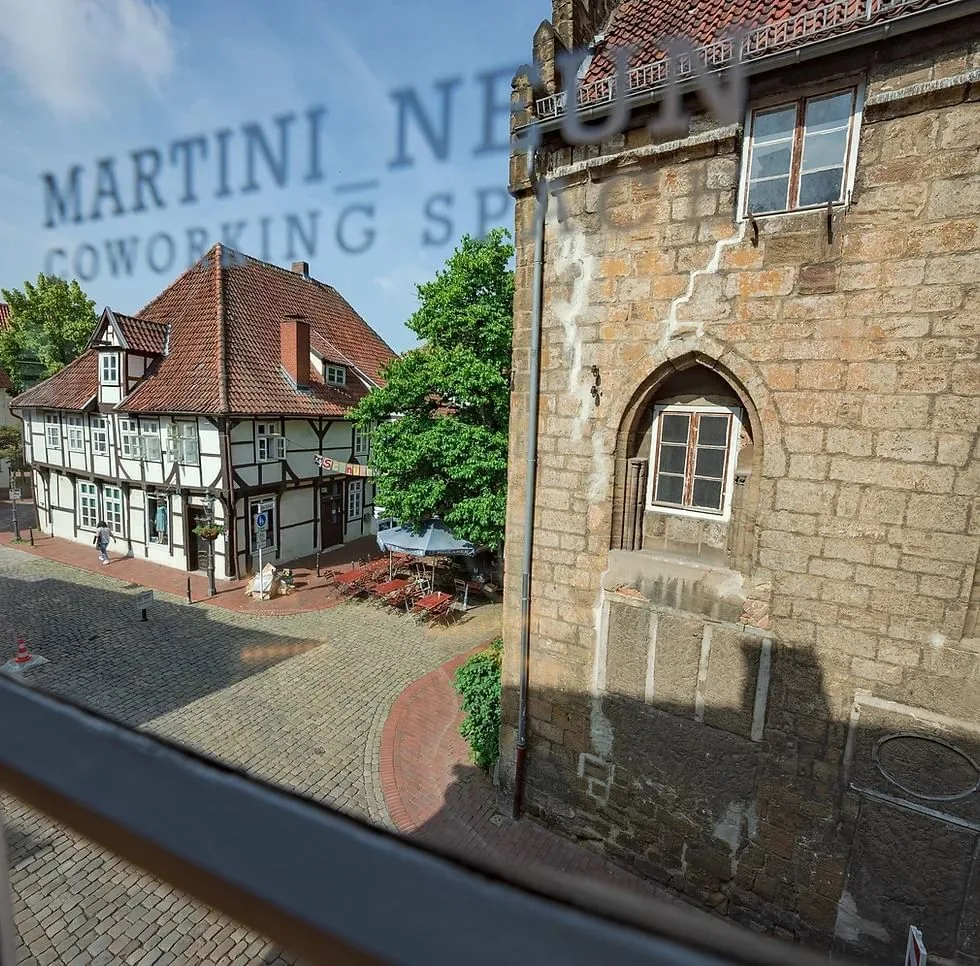 Martini Neun Coworking Space, Gebäudefassade, Minden