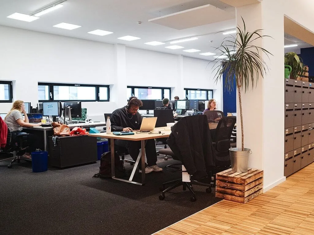 Media Lab Bayern, Open-plan office, Munich