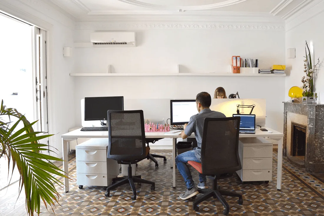 Meet Bcn, Escritório privativo com 4 postos, Barcelona
