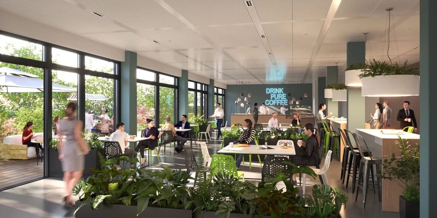 MEOS Campus, Cafeteria, Regensburg