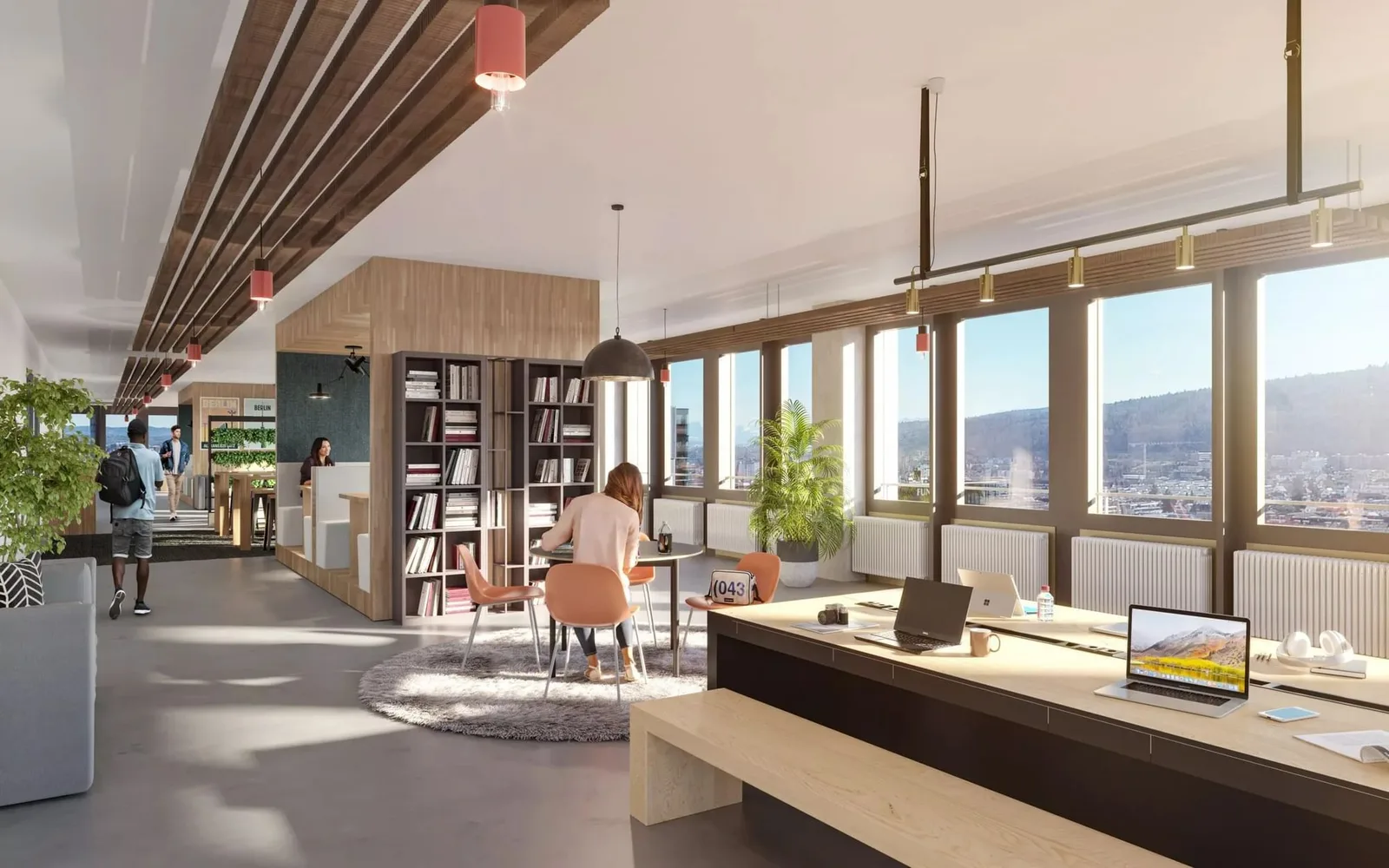 Messeturm Zürich, Coworking space, Zurich