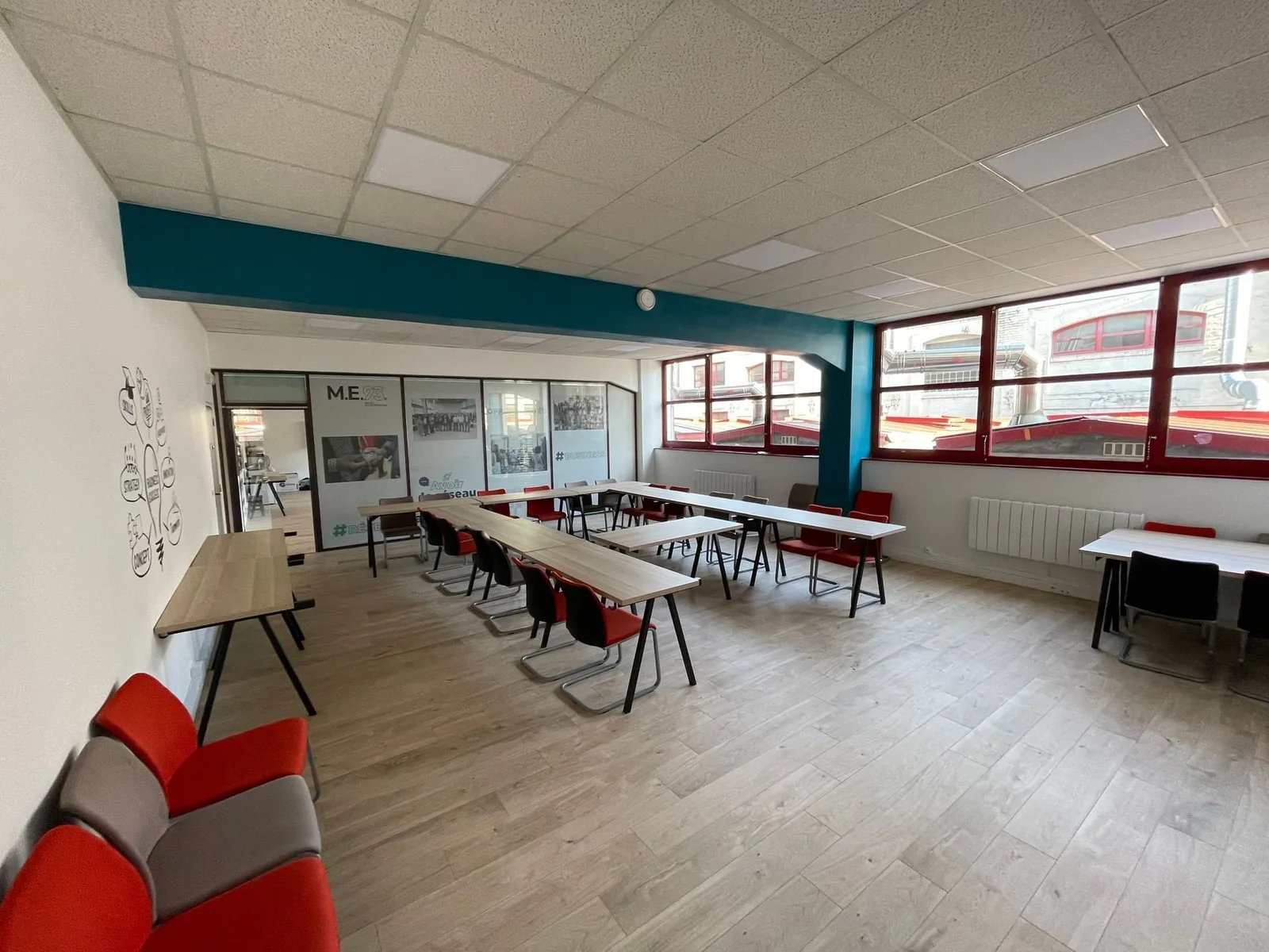 Mieux Entreprendre, Salle de formation 16 personnes, Saint-Ouen