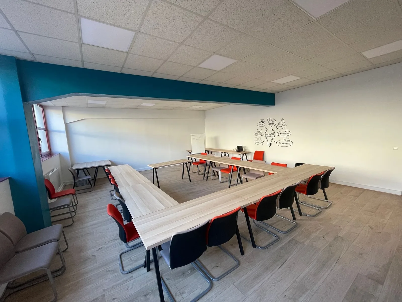 Mieux Entreprendre, Salle de formation 16 personnes, Saint-Ouen