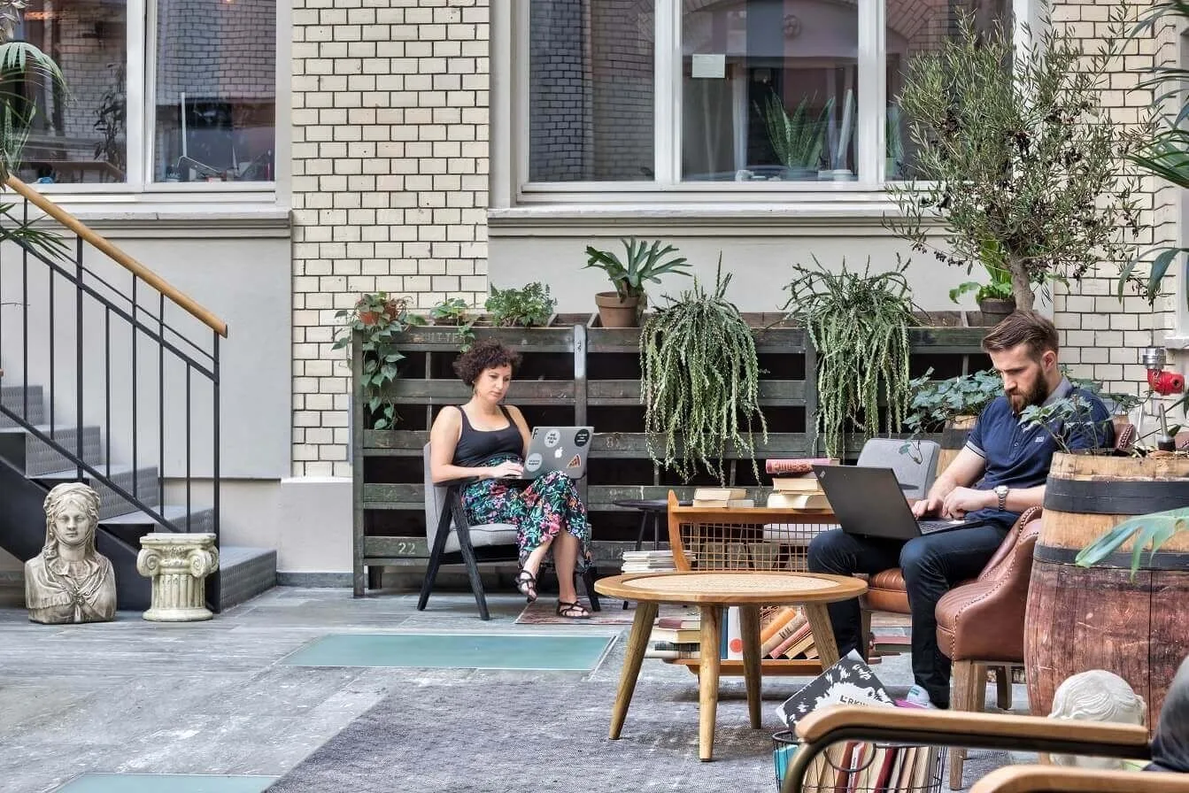 Mindspace Krausenstraße, Terrace and outdoor space, Berlin