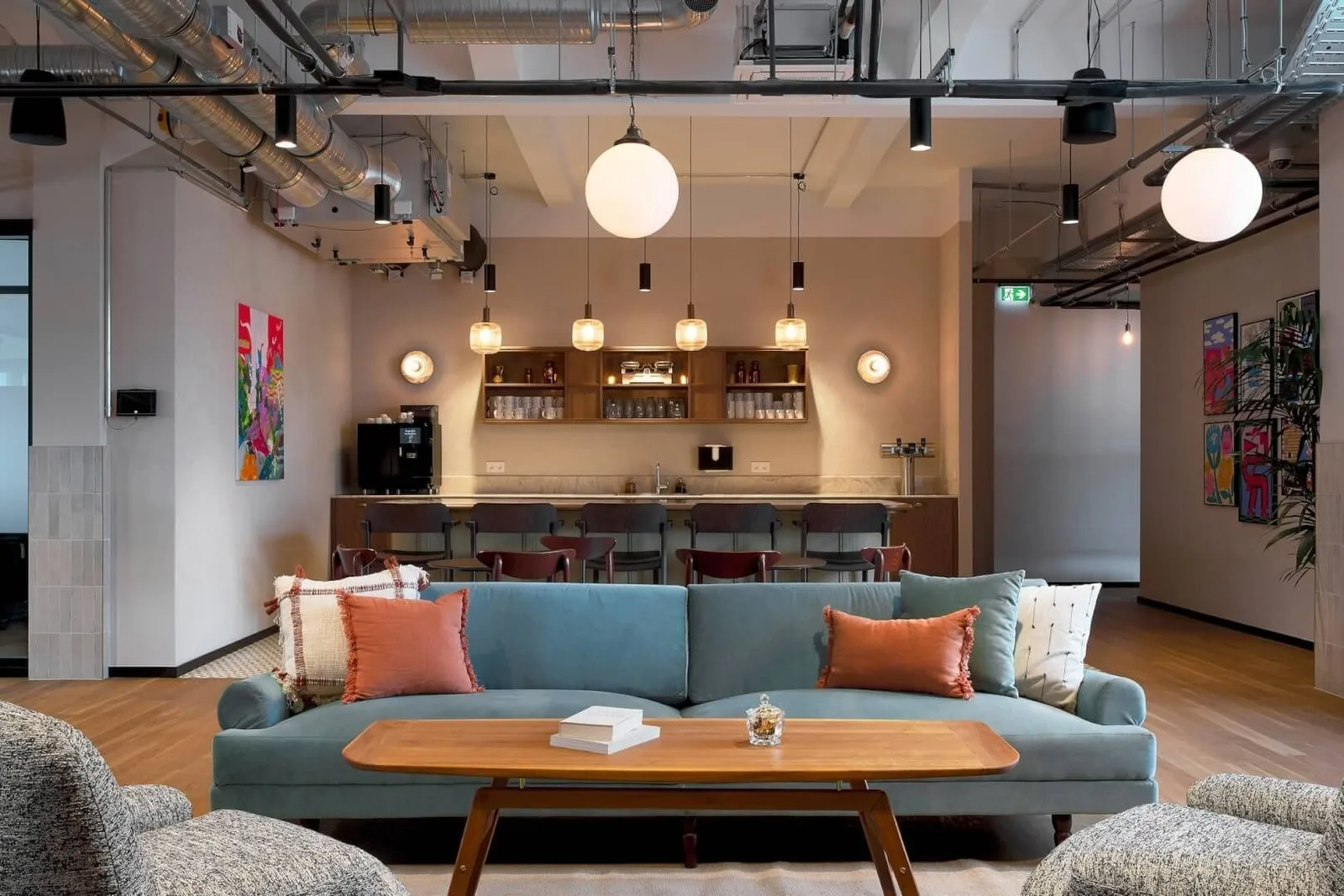 Mindspace Münzstraße, Lounge, Berlin
